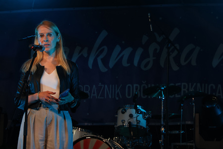 Cerkniška noč nagovor župana in koncert skupine Tabu 04 Foto Ljubo Vukelič